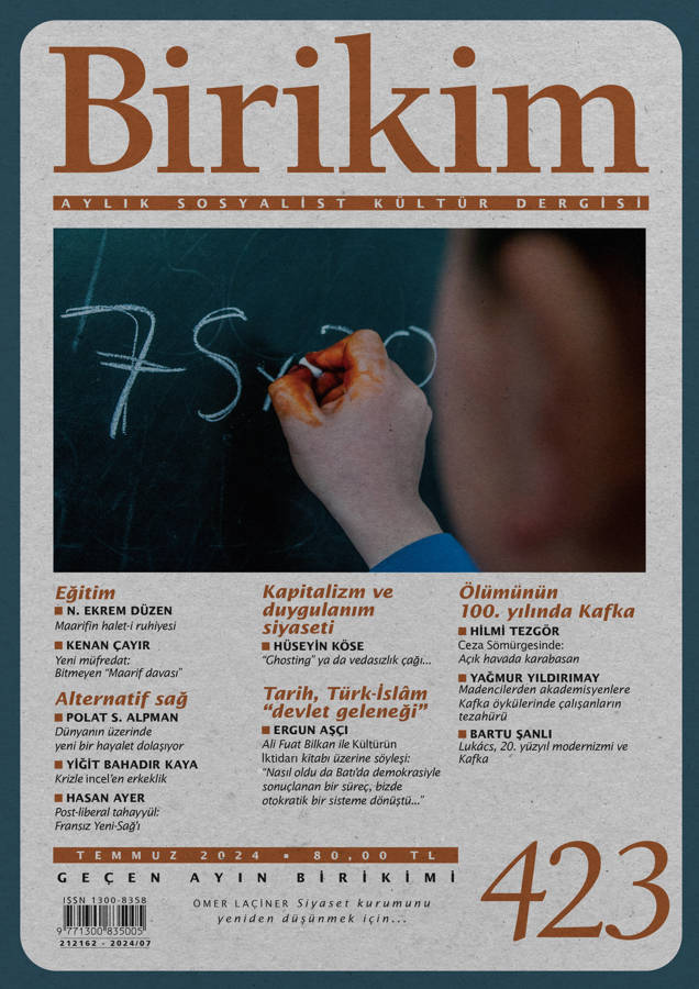 Birikim Sayı 423 - Temmuz 2024