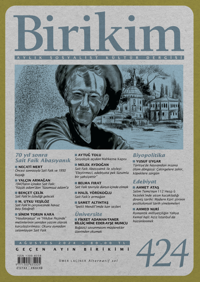 Birikim Sayı 424 - Ağustos 2024